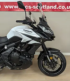 Used 2020 Kawasaki Versys 650 Adventure White - Interior and Exterior details 6
