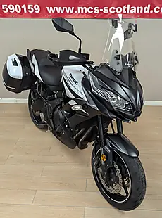 Used 2020 Kawasaki Versys 650 Adventure White - Interior and Exterior details 7