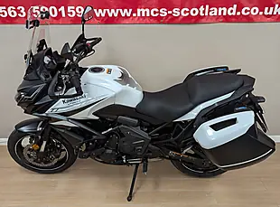 Used 2020 Kawasaki Versys 650 Adventure White - Interior and Exterior details 8