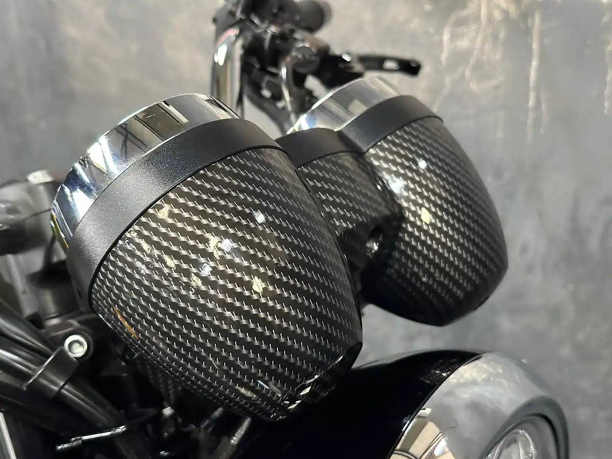 Used 2020 Kawasaki Z900 RS Modern Classic Green - Interior and Exterior details 13