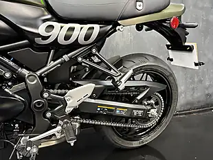 Used 2020 Kawasaki Z900 RS Modern Classic Green - Interior and Exterior details 18