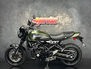 Used 2020 Kawasaki Z900 RS Modern Classic Green - Interior and Exterior details 2