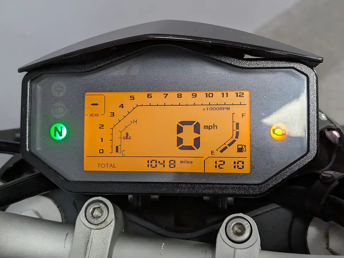 Used 2020 Keeway Rkf 125 Black - Interior and Exterior details 9