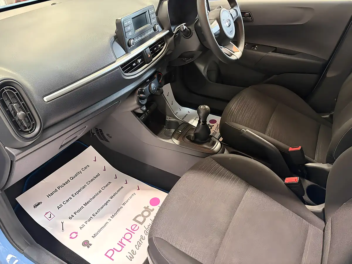 Used 2020 Kia Picanto 1 Blue - Interior and Exterior details 18