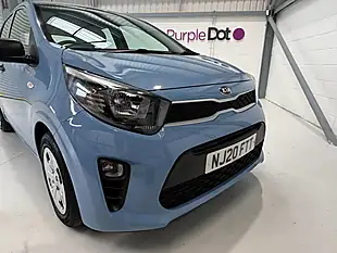 Used 2020 Kia Picanto 1 Blue - Interior and Exterior details 4