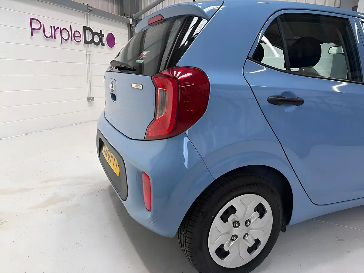 Used 2020 Kia Picanto 1 Blue - Interior and Exterior details 5
