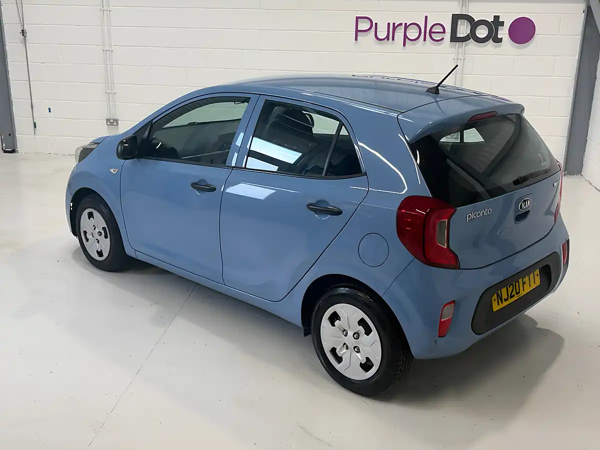 Used 2020 Kia Picanto 1 Blue - Interior and Exterior details 6