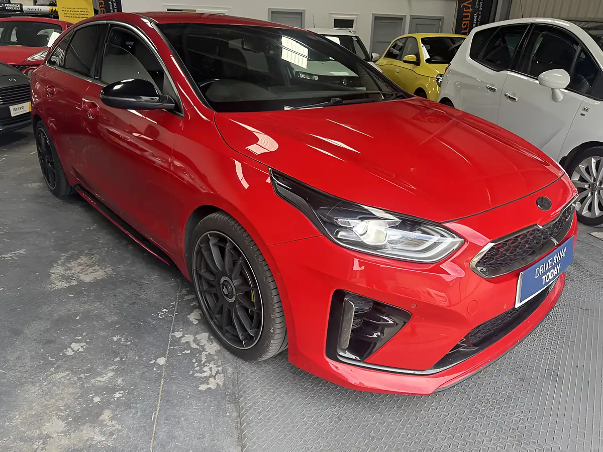 Used 2020 Kia Proceed GT Red - Interior and Exterior details 2