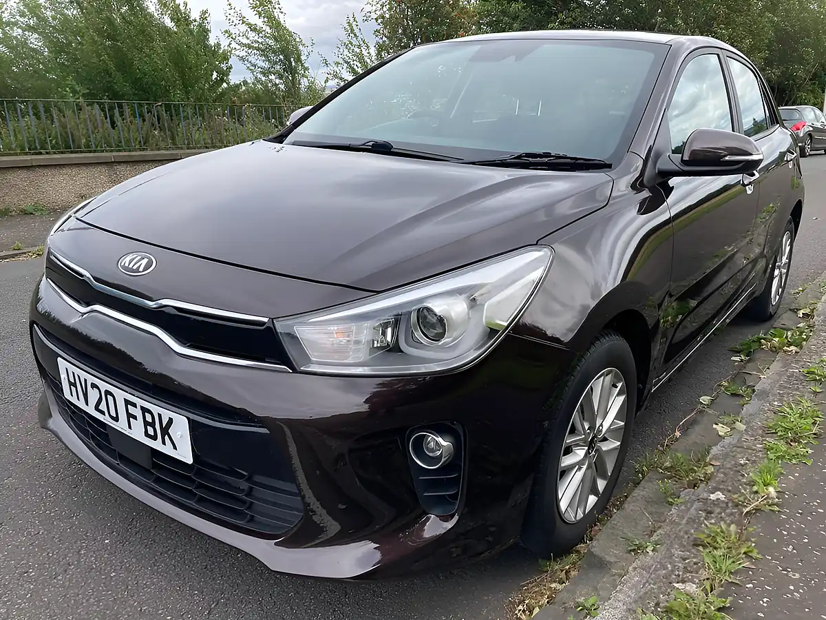 Used 2020 Kia Rio 2 Brown - Interior and Exterior details 7