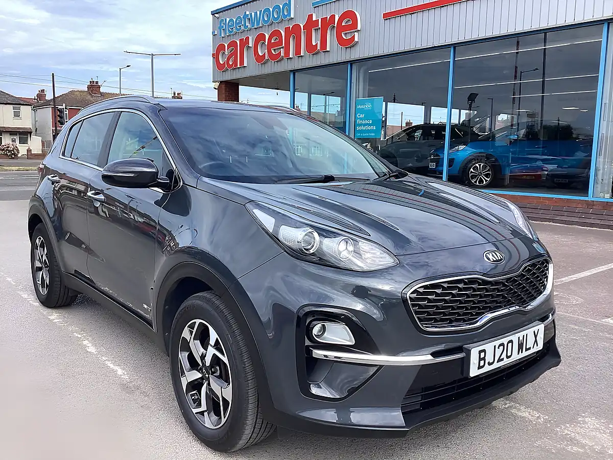 Used 2020 Kia Sportage 2 Grey - Front View