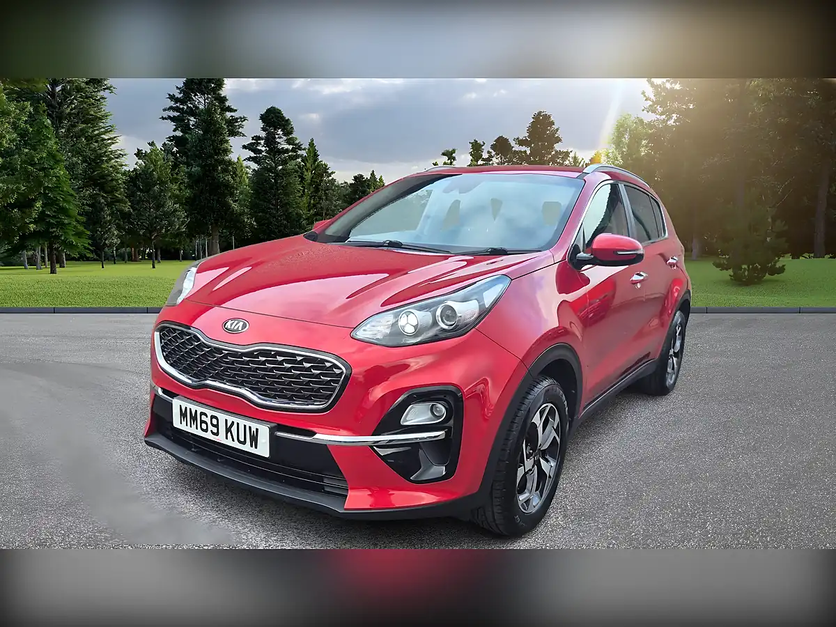 Used 2020 Kia Sportage 2 Red - Front View