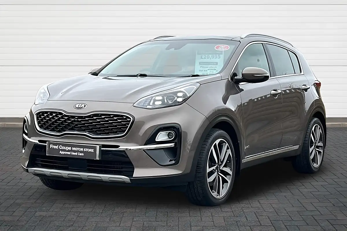 Used 2020 Kia Sportage 4 Brown - Interior and Exterior details 7