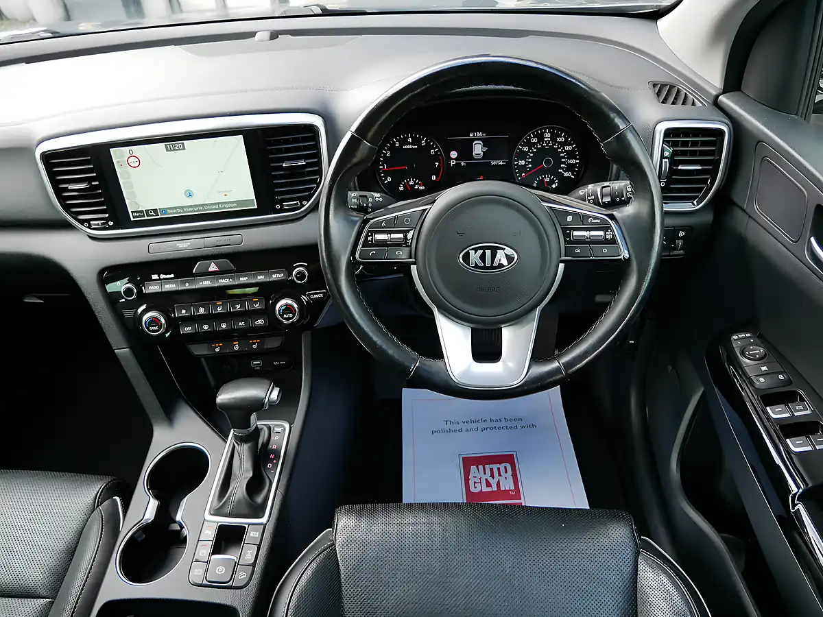 Used 2020 Kia Sportage Dark Penta Metal - Interior and Exterior details 14