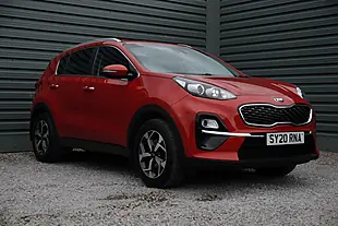 Used 2020 Kia Sportage Ecodynamics+ 2 Red - Interior and Exterior details 2