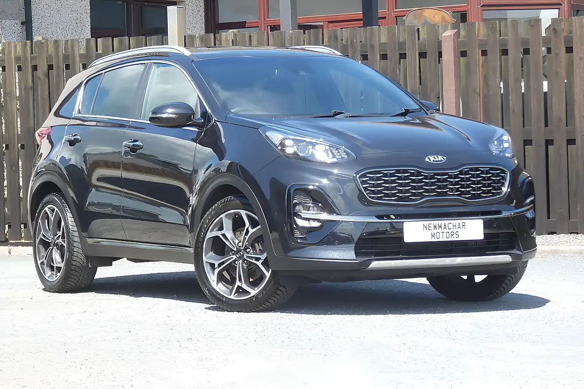 Used 2020 Kia Sportage GT-Line Black - Front View
