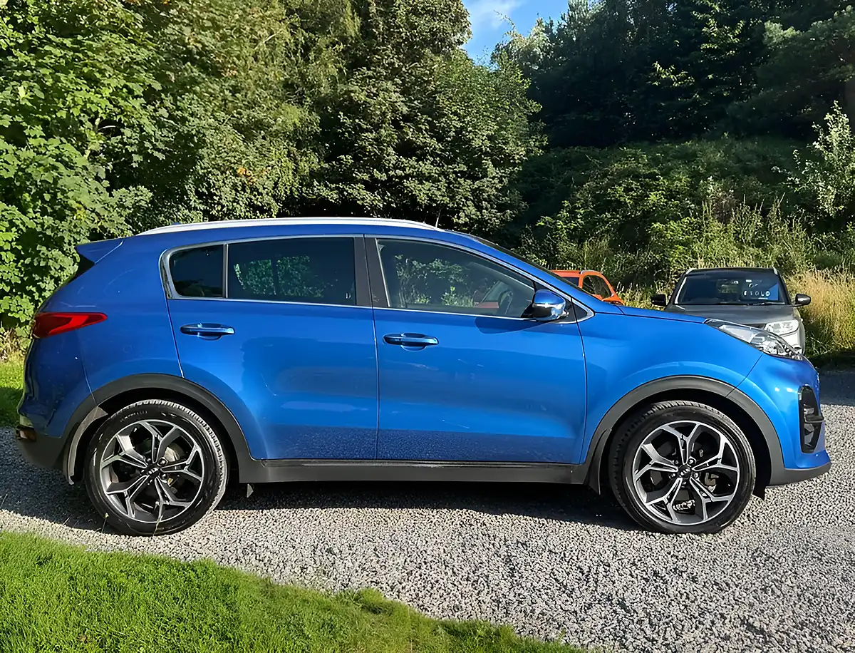 Used 2020 Kia Sportage GT-Line Blue Flame - Interior and Exterior details 2