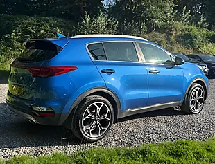 Used 2020 Kia Sportage GT-Line Blue Flame - Interior and Exterior details 3
