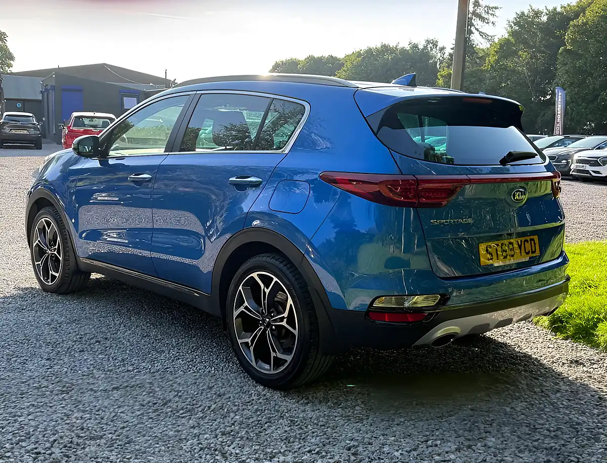 Used 2020 Kia Sportage GT-Line Blue Flame - Interior and Exterior details 5