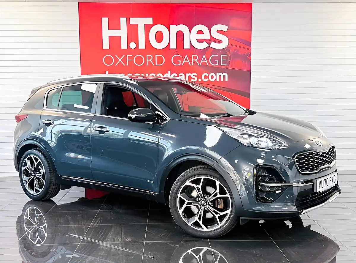 Used 2020 Kia Sportage GT-Line Grey - Front View