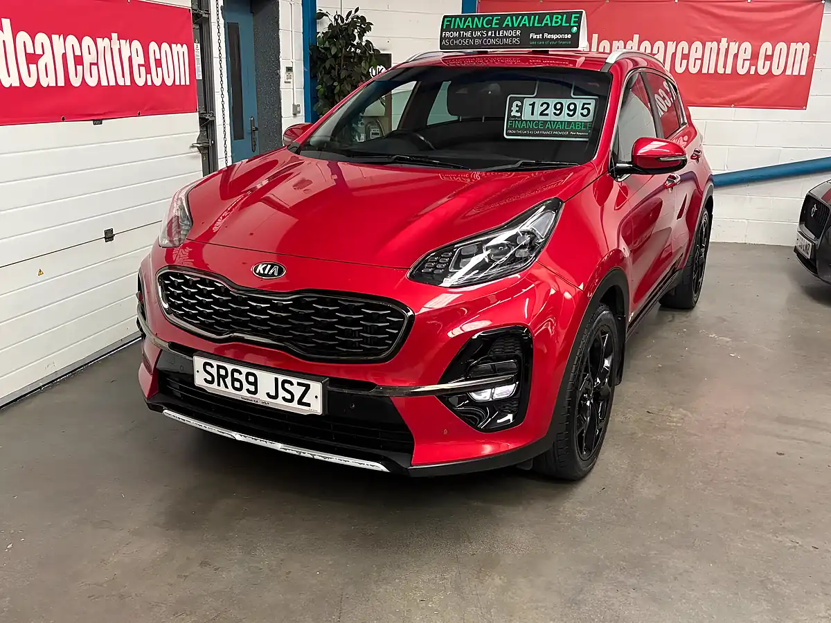 Used 2020 Kia Sportage GT-Line Red - Front View