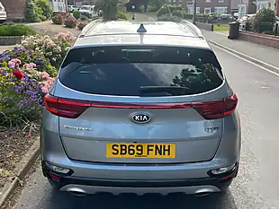 Used 2020 Kia Sportage GT Line Silver - Interior and Exterior details 9