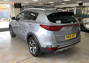 Used 2020 Kia Sportage Platinum Edition Silver - Interior and Exterior details 6