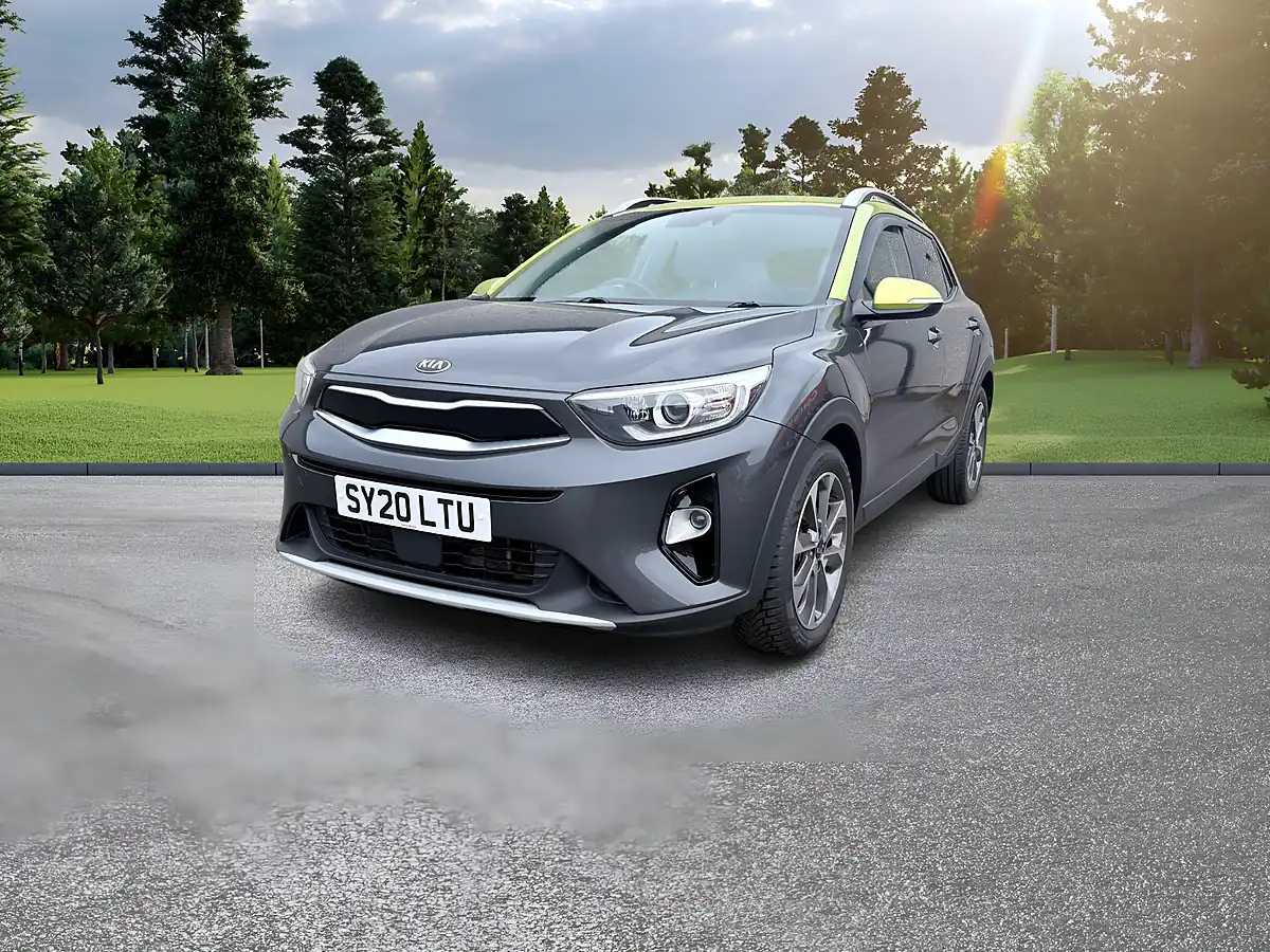 Used 2020 Kia Stonic 4 Grey - Front View