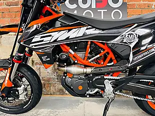 Used 2020 Ktm 690 Smc R Orange - Interior and Exterior details 16
