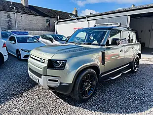 Used 2020 Land Rover Defender 110 Se Pangea Green Metallic - Interior and Exterior details 3
