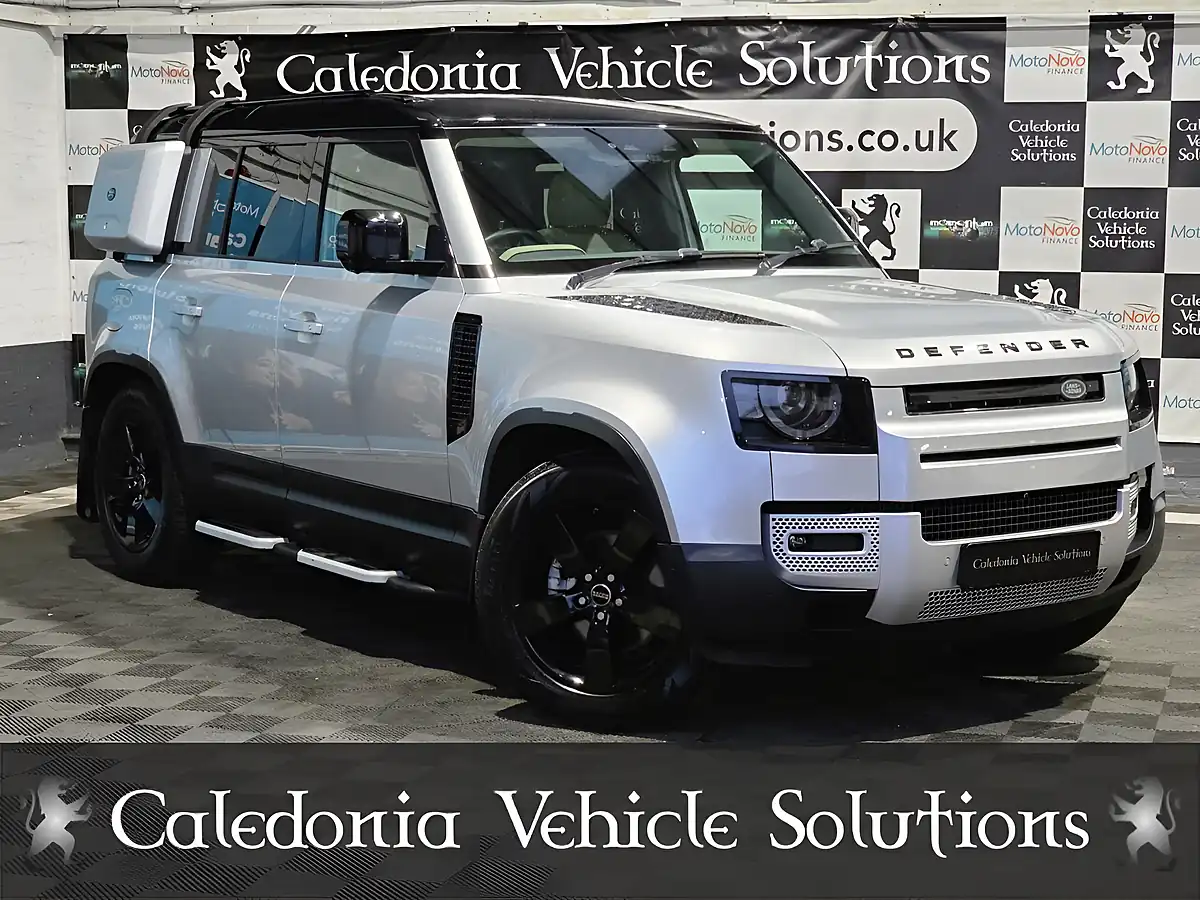 Used 2020 Land Rover Defender First Edition Silver - Front View