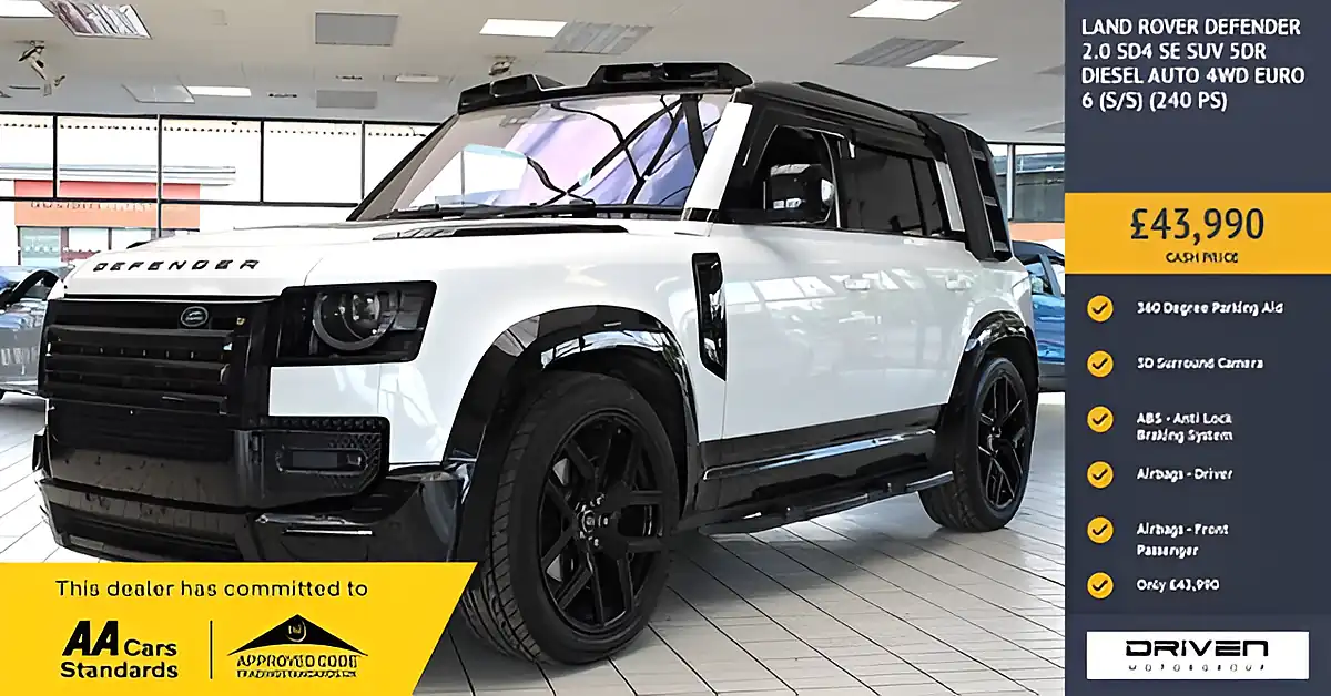 Used 2020 Land Rover Defender Se - Front View