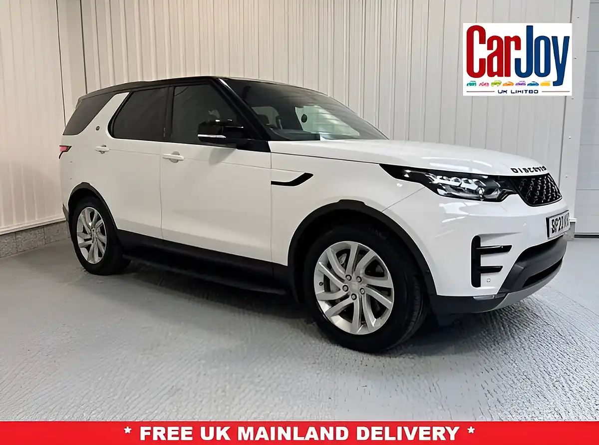 Used 2020 Land Rover Discovery Hse Fuji White - Front View