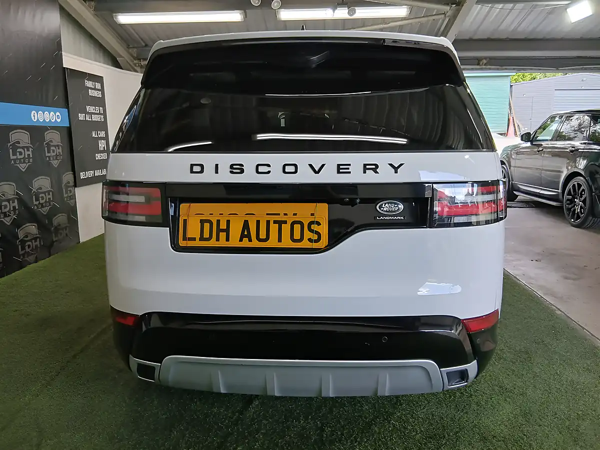 Used 2020 Land Rover Discovery Landmark Edition White - Interior and Exterior details 4