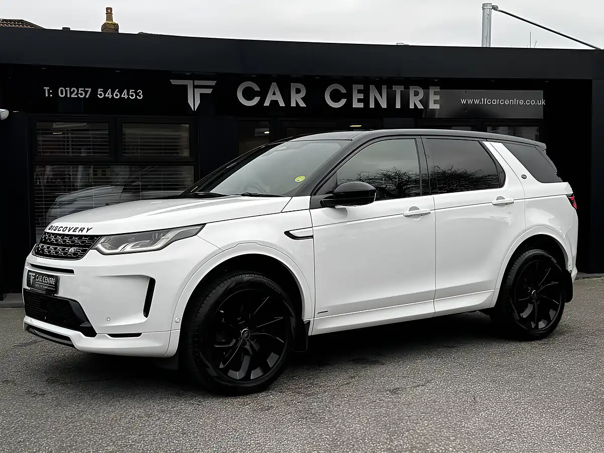 Used 2020 Land Rover Discovery Sport R-Dynamic Hse White - Front View