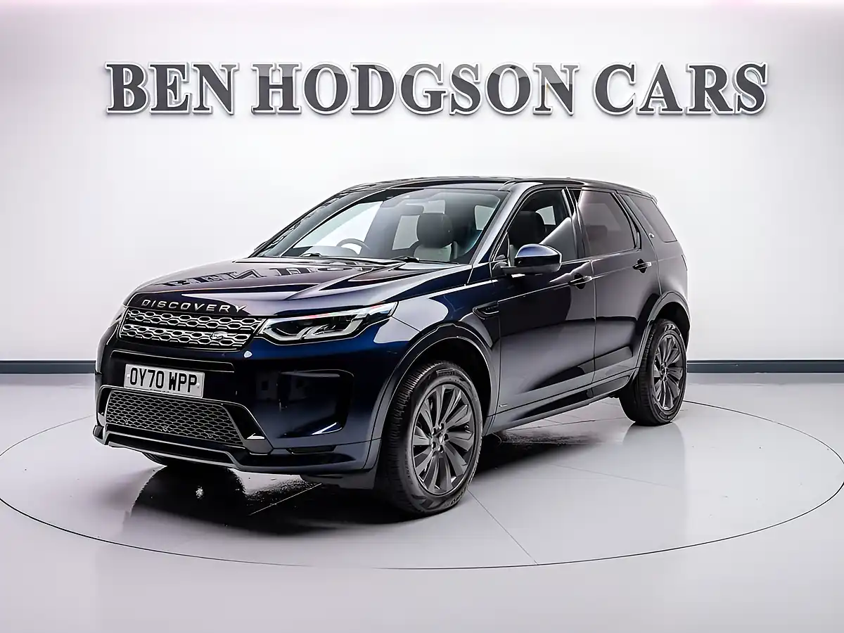 Used 2020 Land Rover Discovery Sport R-Dynamic Se Blue - Front View