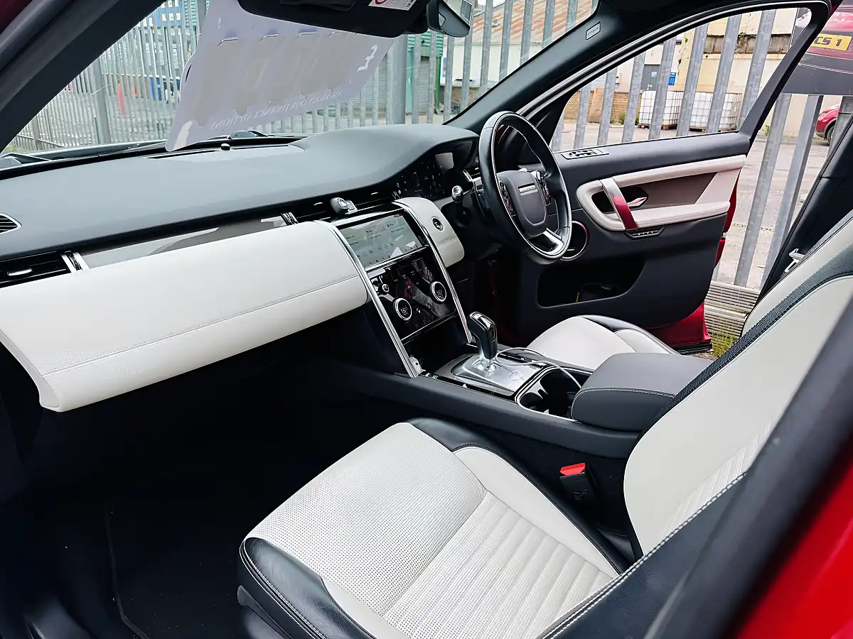 Used 2020 Land Rover Discovery Sport R-Dynamic Se Red - Interior and Exterior details 13