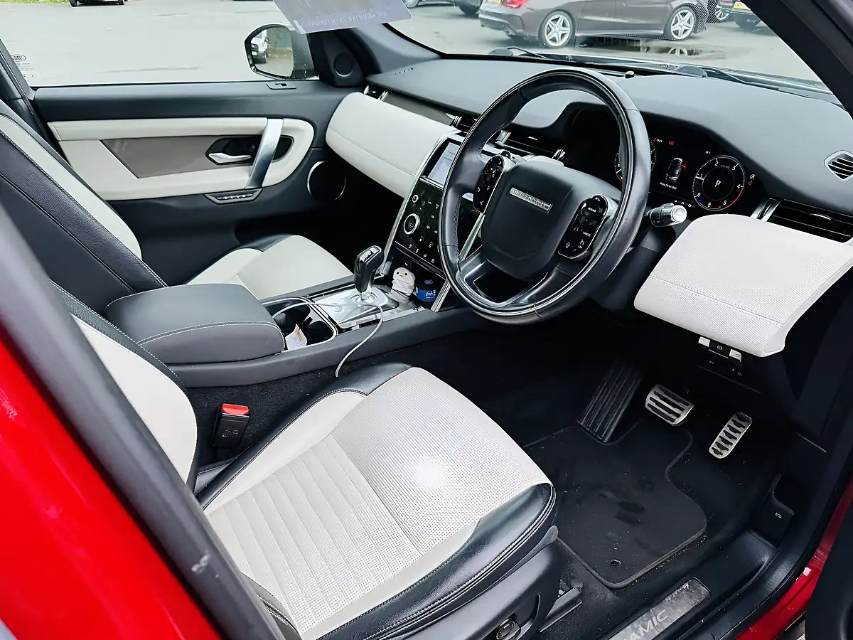 Used 2020 Land Rover Discovery Sport R-Dynamic Se Red - Interior and Exterior details 4