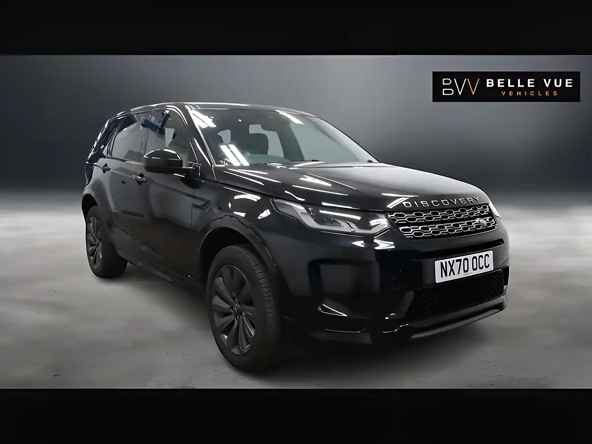 Used 2020 Land Rover Discovery Sport R-Dynamic Se Santorini Black - Front View