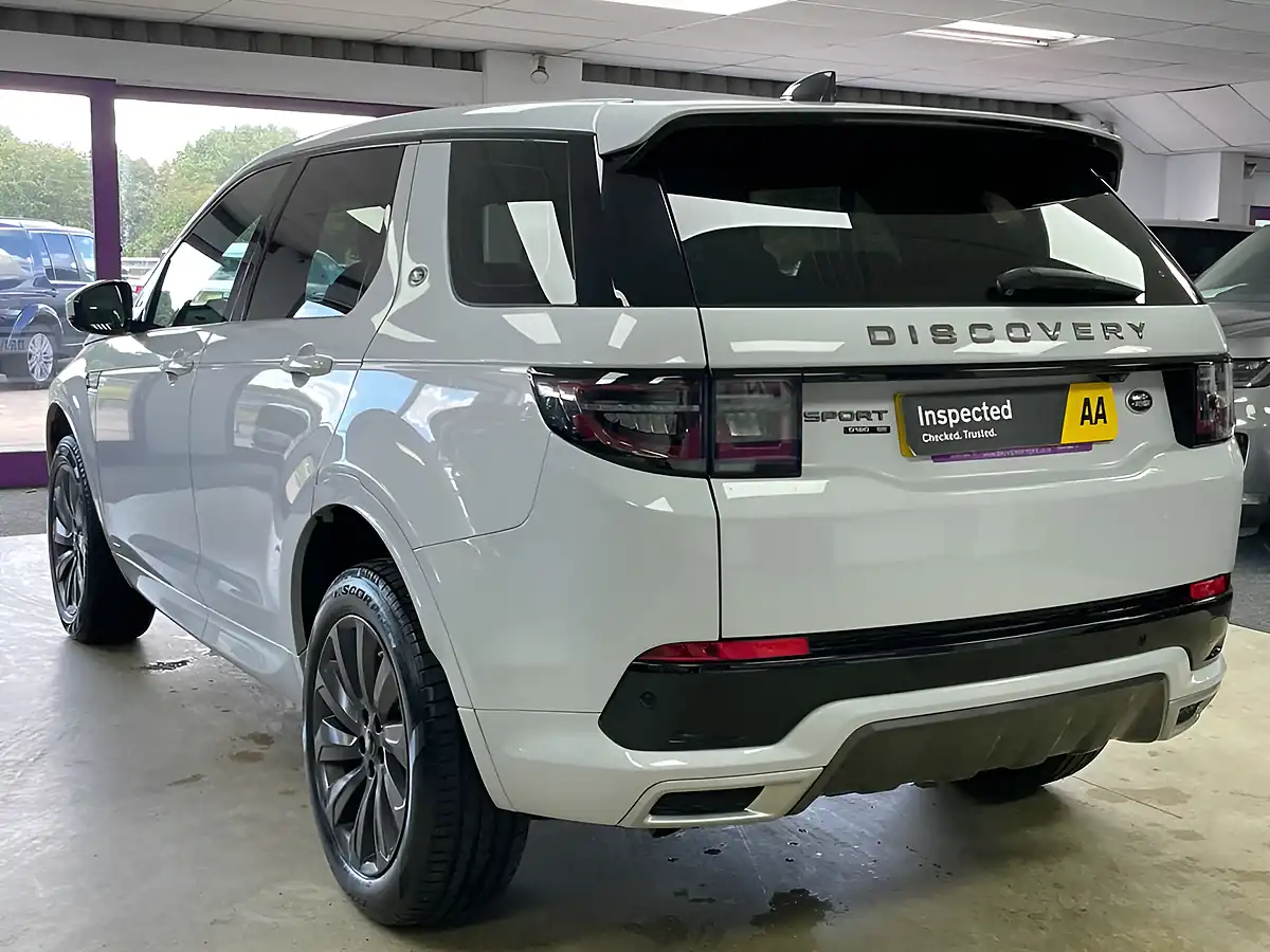 Used 2020 Land Rover Discovery Sport R-Dynamic Se White - Interior and Exterior details 8