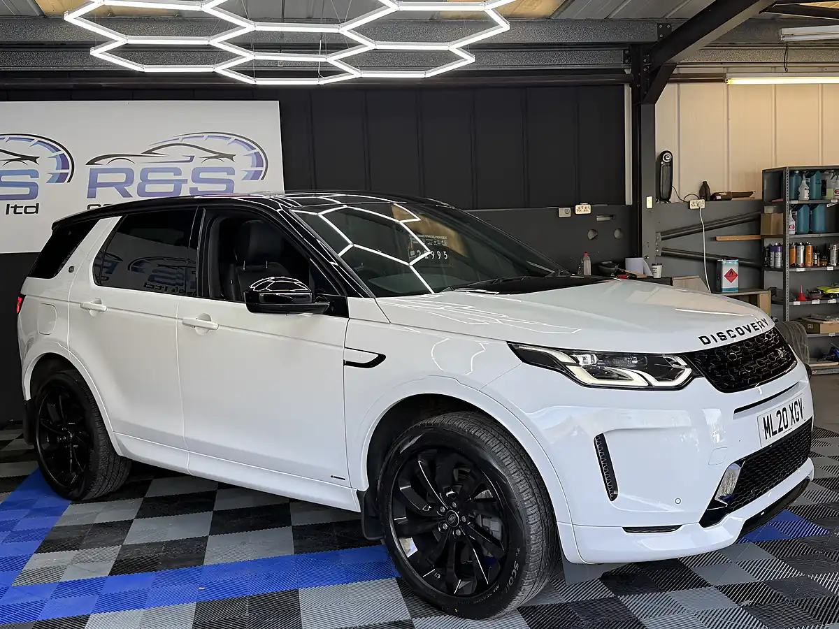 Used 2020 Land Rover Discovery Sport R-Dynamic Se White - Interior and Exterior details 10
