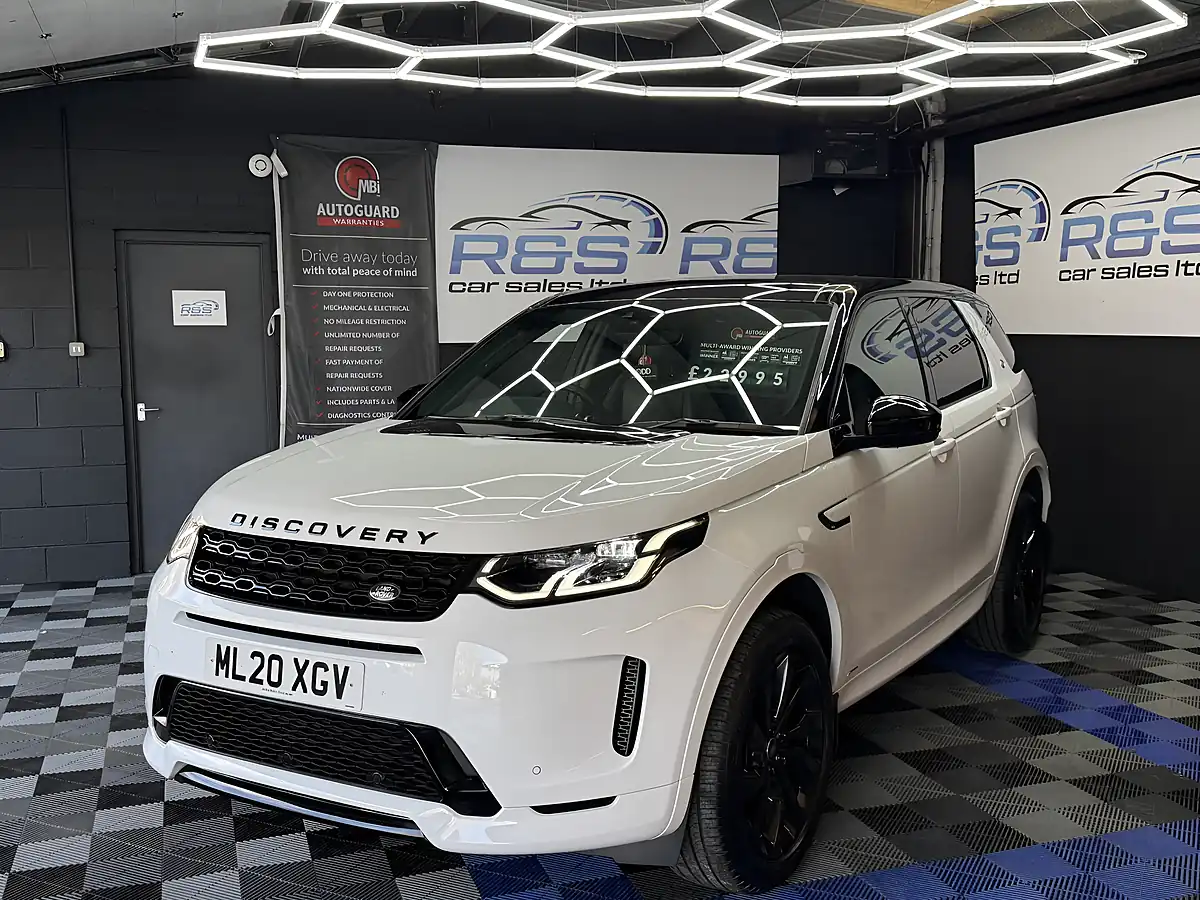 Used 2020 Land Rover Discovery Sport R-Dynamic Se White - Interior and Exterior details 7