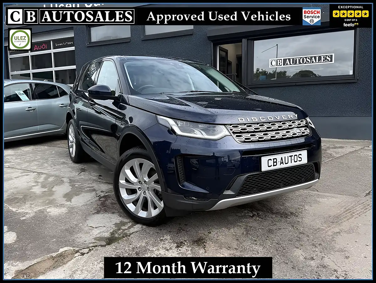 Used 2020 Land Rover Discovery Sport Se Blue - Front View
