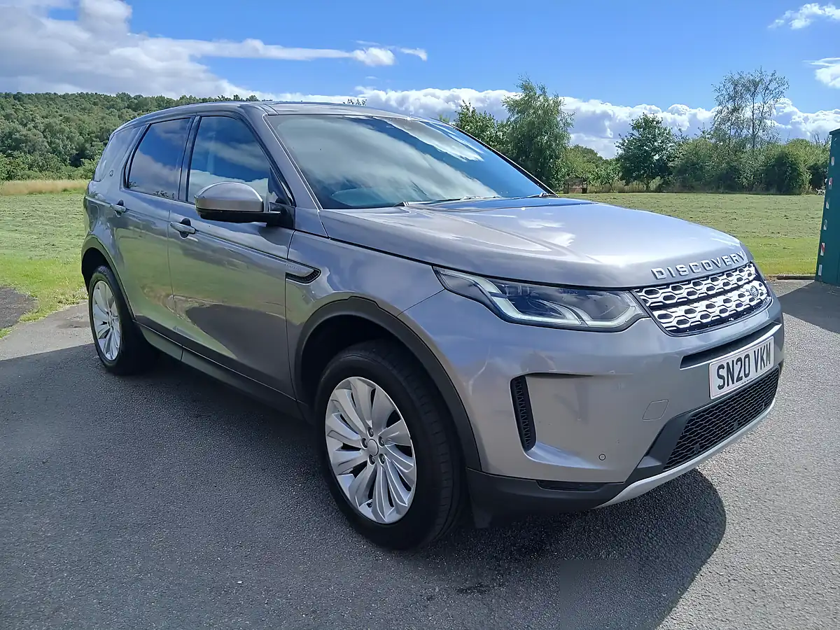 Used 2020 Land Rover Discovery Sport Se Grey - Front View