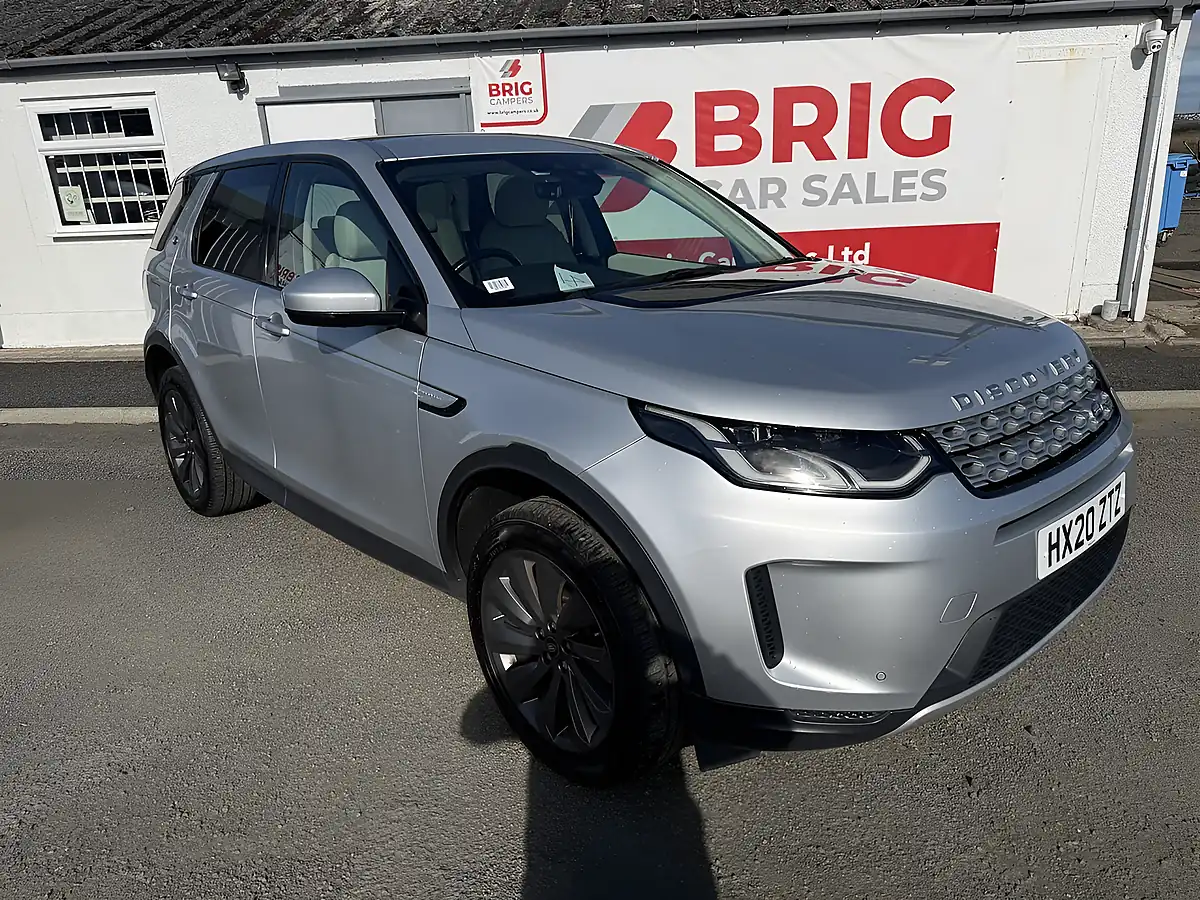 Used 2020 Land Rover Discovery Sport Se Silver - Front View