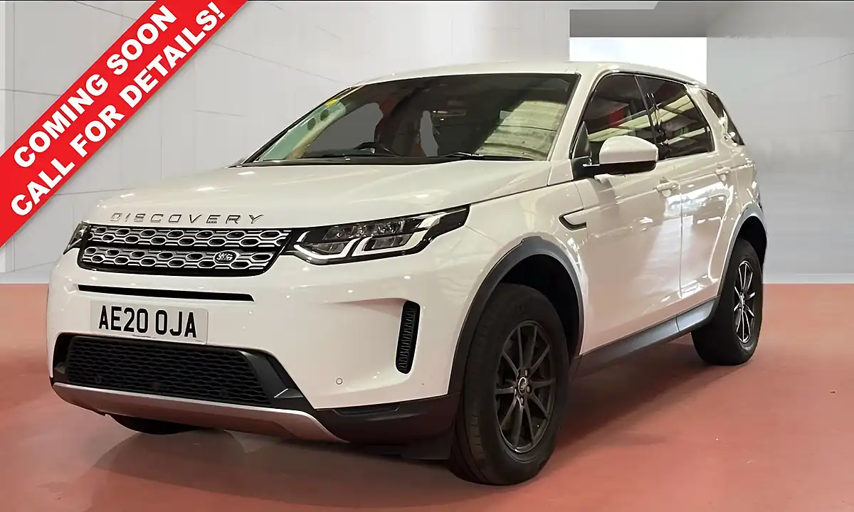 Used 2020 Land Rover Discovery Sport White - Front View
