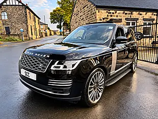 Used 2020 Land Rover Range Rover Autobiography Santorini Black - Interior and Exterior details 5