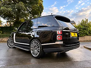 Used 2020 Land Rover Range Rover Autobiography Santorini Black - Interior and Exterior details 8