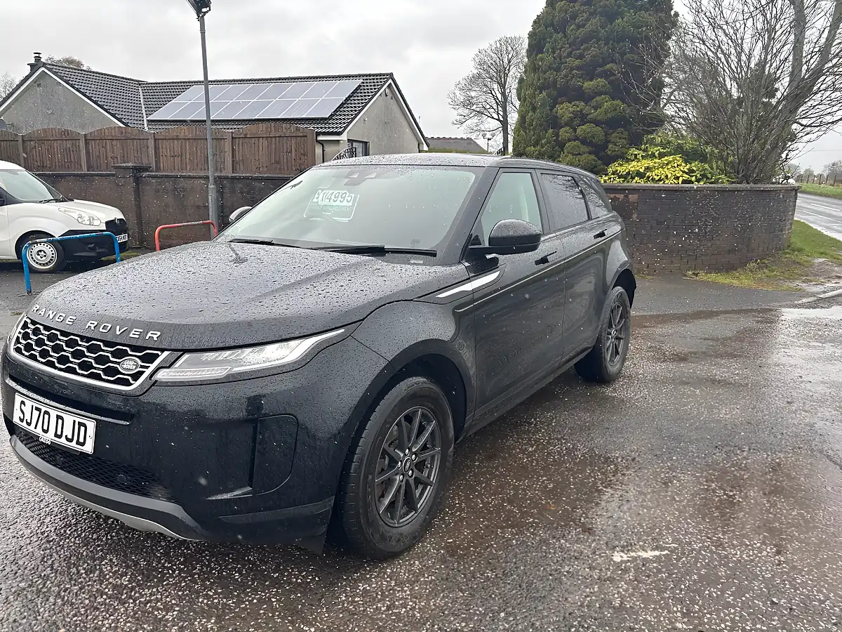 Used 2020 Land Rover Range Rover Evoque Black - Interior and Exterior details 10