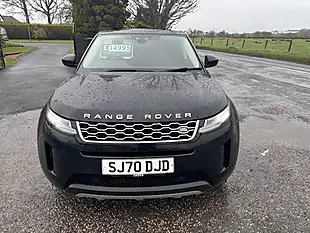 Used 2020 Land Rover Range Rover Evoque Black - Interior and Exterior details 11