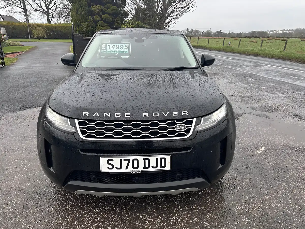 Used 2020 Land Rover Range Rover Evoque Black - Interior and Exterior details 11